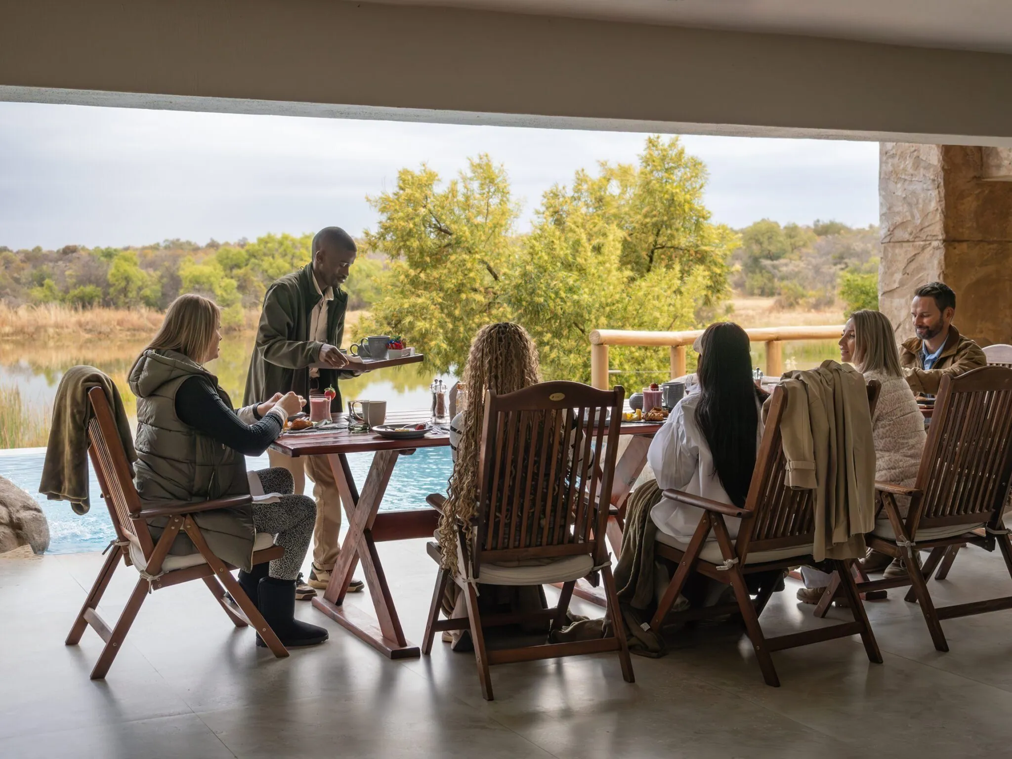Breakfast on the Patio